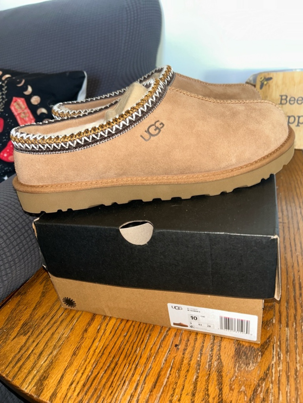 UGG Men's Tasman in Chestnut 🌰, Brand New w/ & card for limited warranty in box!
